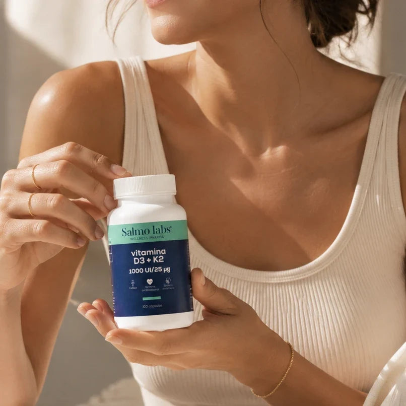 Vitamina D3 + K2: beneficios diarios y quién debería tomarla